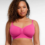 Sculpted everyday wireless bra