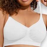 Sculpted everyday wireless bra