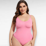 Shapwear tummy control bodysuit with bra