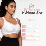 Shapewear wireless mesh Bra